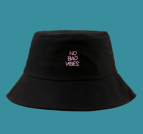 No Bad Vibes Bucket Hat