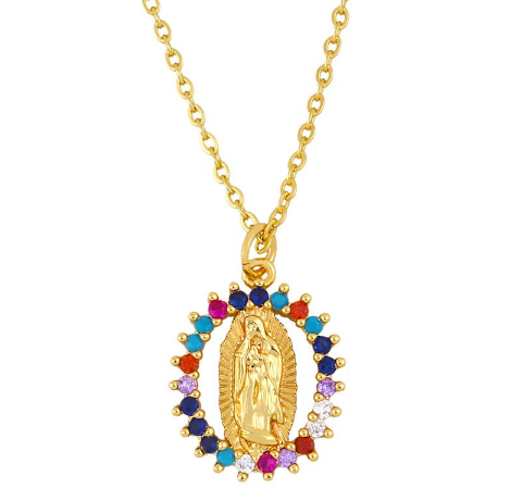 Virgin Mary Necklace